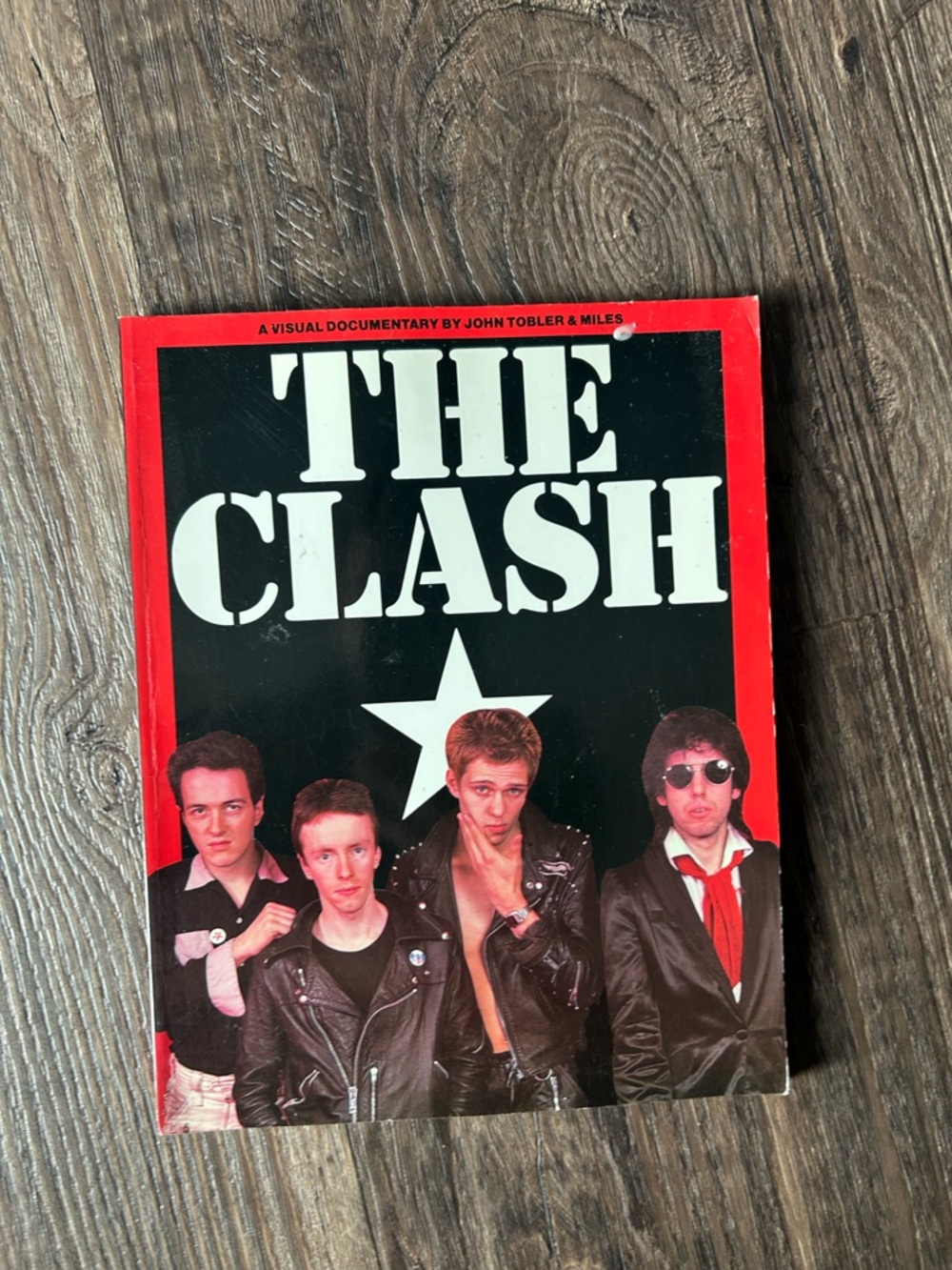 The Clash Visual Documentary Paperback - Red/Black Cover